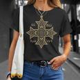 Croix Coptique Orthodoxe Église Orientale Chrétienne Symbole T-Shirt Cadeaux pour elle