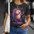 Cute Hedgehog Dancing T-Shirt Geschenke für Sie