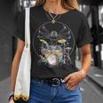Dainci Batería Musical Camiseta unisex Regalos para ella
