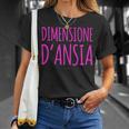 Danza Dimensione Ansia Regalo Maestra Ansiosa Maglietta Regalos para ella
