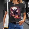 Dark Angel Warrior Gothic Fantasy Epico Maglietta Regalos para ella