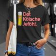 With Dat Kölsche Jeföhl Kölsch Lifestyle T-Shirt Geschenke für Sie