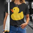 De Pato De Goma Linda Camisa De Pato Camiseta unisex Regalos para ella