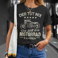 Der Tut Nix Der Will Nur Motorcycle Fahren Der Tut Nix Der Will T-Shirt Geschenke für Sie