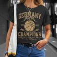 Deutschland Basketball Weltmeister 2023 Basketball Team T-Shirt Geschenke für Sie