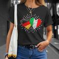 Deutschland Italien Freundschaft Herz German Italian T-Shirt Geschenke für Sie