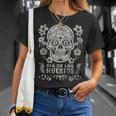 Dia De Los Muertos Mexico Sugar Skull T-Shirt Geschenke für Sie