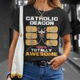 Diacono Cattolico Chiesa Cristiana Ministro Cristiano Maglietta Regalos para ella