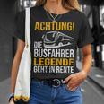 Die Busfahrer Legende Geht In Rente Ruhestand Pension T-Shirt Geschenke für Sie