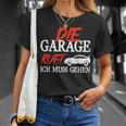 Die Garage Ruft Mechanik Kfz Humour Mechanic T-Shirt Geschenke für Sie