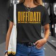 Diffidati Sempre Presenti Ultras Liberi Maglietta Regalos para ella