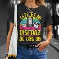 Disfraz Años 80 80S Outfit 80S Costume Niña Cassette Camiseta unisex Regalos para ella