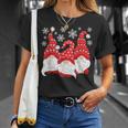 Divertente Gnomo Di Natale Maglietta Regalos para ella