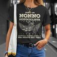 Divertente Idea Regalo Motociclistica Per Nonno Motociclista Maglietta Regalos para ella