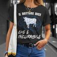 Divertente Mucca Fattoria Agricoltore Amore Per Le Mucche Maglietta Regalos para ella