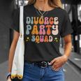 Divorce Party Squad Divorzio Maglietta Regalos para ella