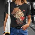 Donna Simpatico Nano A Forma Di Cuore Con Collo A Maglietta Regalos para ella