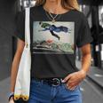 Donna Over The Town Marc Chagall Con Collo A Maglietta Regalos para ella