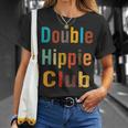 Doppio Hippie Club Idea Protesi Dell'anca Per Uomini E Donne Maglietta Regalos para ella