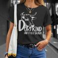 Dorfkind & Stolz Draufillfkinder Farmer Cow Farm T-Shirt Geschenke für Sie