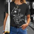 Dragón Para Niños De Cuento De Hadas Camiseta unisex Regalos para ella