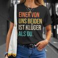 Eineron Uns Beiden Ist Klüger Als Du Retro T-Shirt Geschenke für Sie