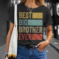 El Mejor Hermano Mayor Jamás Regalo Hermano Camiseta unisex Regalos para ella