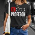 El Professore Soldi Costume Profesor Occhiali Uomini Insegnante Regalo Maglietta Regalos para ella