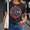 Elena Ich Bin Diese Coole Elena T-Shirt Geschenke für Sie