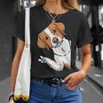 Épagneul Breton Cane Da Lato Maglietta Regalos para ella