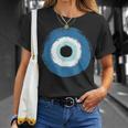 Evil Eye Artwork Hamasa Good Luck Hand Of Fatima Maglietta Regalos para ella