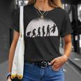 Evolution Handball For Handballer T-Shirt Geschenke für Sie