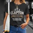 Ewd E' Una Cosa Clapton Che Non Capiresti Maglietta Regalos para ella