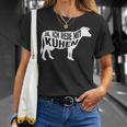 With Farmers Cow & Landwirt Yes Ich Rede Mit Kühen T-Shirt Geschenke für Sie