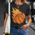 Fire Basketball T-Shirt Geschenke für Sie