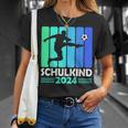 First Day Of School Schulkind 2024 Schulanfang Junge Fussball T-Shirt Geschenke für Sie