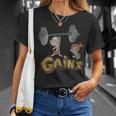 The Flintstones Distressed Bam Bam Gains Maglietta Regalos para ella