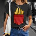 Fommes French Fries Fritten In My Bag T-Shirt Geschenke für Sie