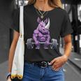 Forte Rhino Powerlifting Fitness Gym Maglietta Regalos para ella