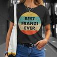 Franzi First Name T-Shirt Geschenke für Sie