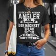 Angel Leg Dich Nicht Mit An Angler An T-Shirt Geschenke für Sie