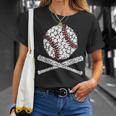 Baseball Polka Dot Baseball Player Dot Day T-Shirt Gifts for Her