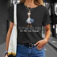 Cute Seagull Früher War Alles Besser Ich Binon Früher German T-Shirt Geschenke für Sie