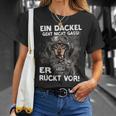 Dachshund Ein Dackel Geht Nicht Gassi Er Rücktor Ein Dachshund T-Shirt Geschenke für Sie