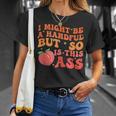 I Might Be A Handful But So Sarcastic Saying T-Shirt Gifts for Her