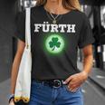 Fürth Football Clover Fan Franken Stadium Green T-Shirt Geschenke für Sie