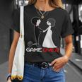 Game Over Wedding Groom Jga T-Shirt Geschenke für Sie