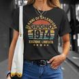 Giugno 1974 Anni 50 Compleanno Uomo Donna 1974 Maglietta Regalos para ella