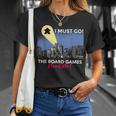 I Must Go Jeu De Société Humoristique Need Me Meeple T-Shirt Cadeaux pour elle