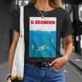 Granchio Blu Divertente Maglietta Regalos para ella